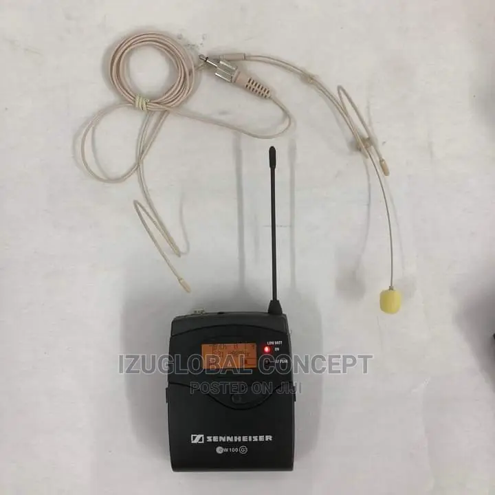 Sennheiser Original Ew 100 G3 Le Headset Wireless Microphone