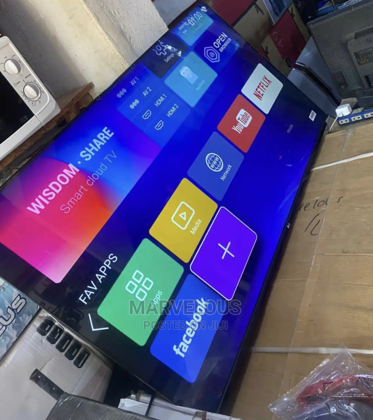 LG Brand New Full HD 49inches Smart Framless Television