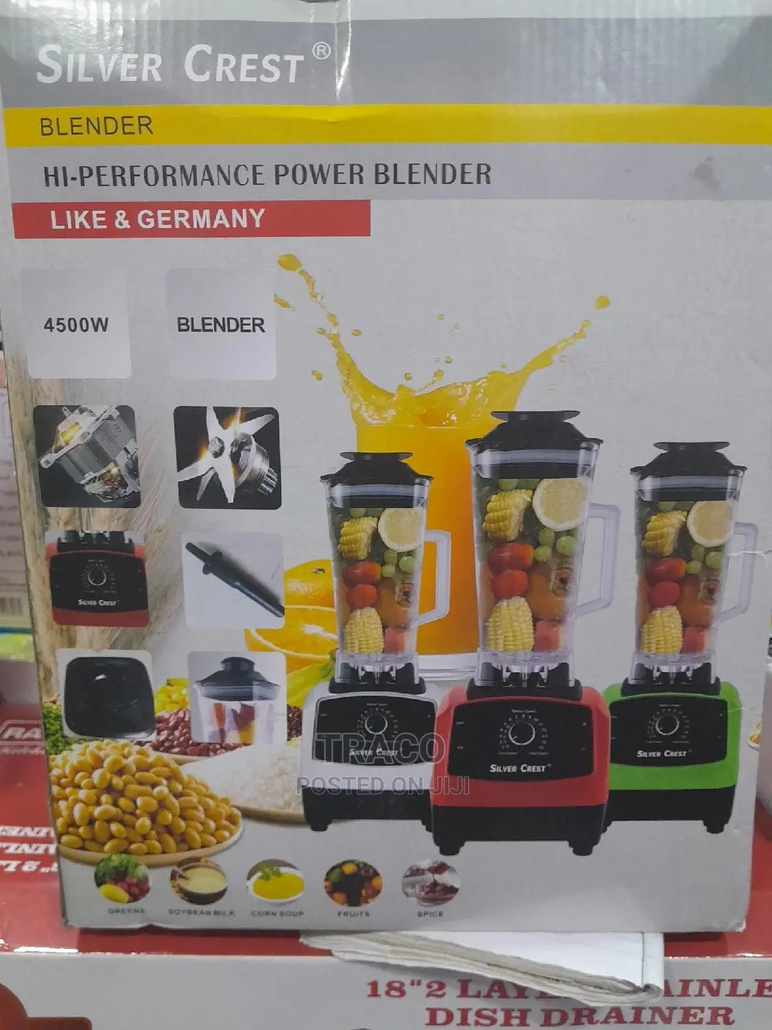 Silvercrest Hi Performance Power Blender - 4500W