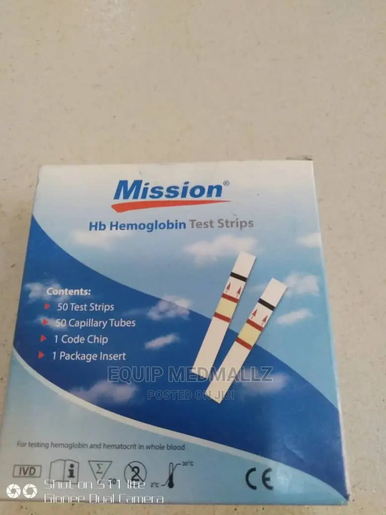 Mission Hemoglobin Test Strip