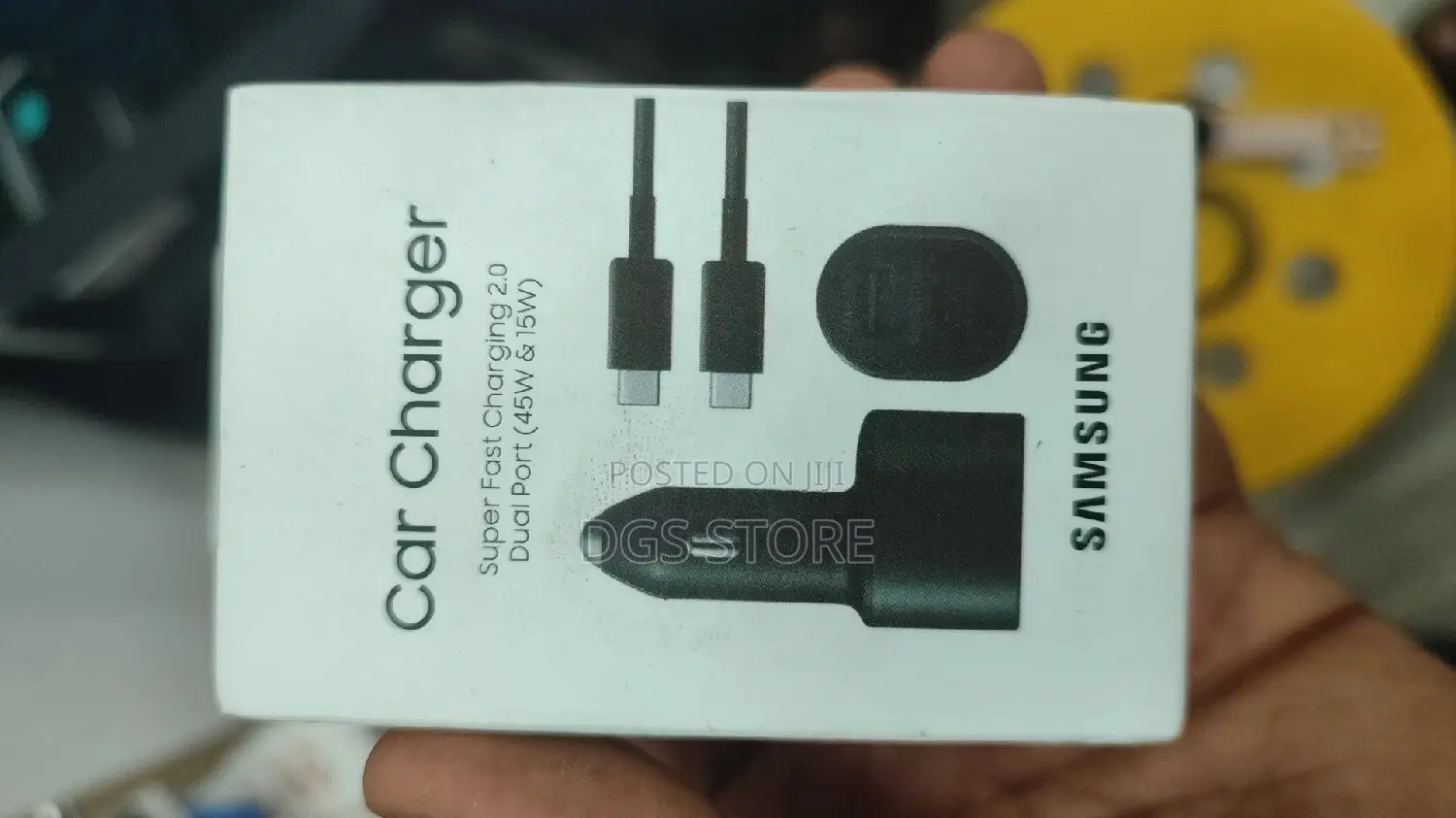 Samsung Car Charger 45w + 15w 2 Port