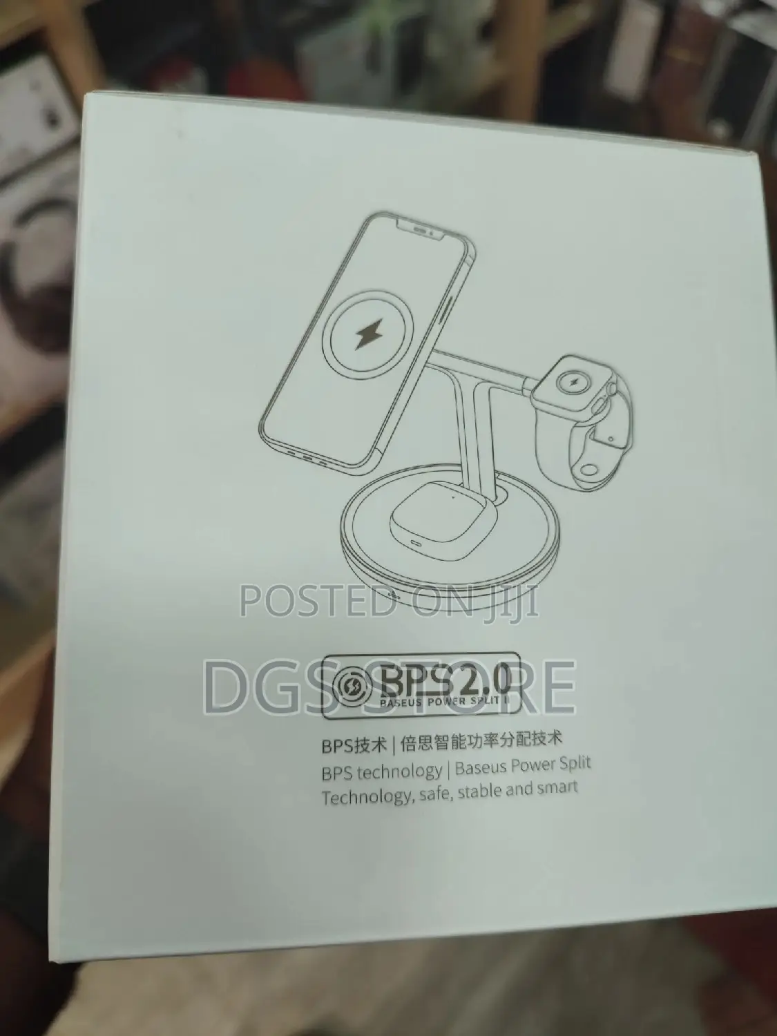 Baseus Swan 3in1 Wireless Magnetic Charging Bracket 20w