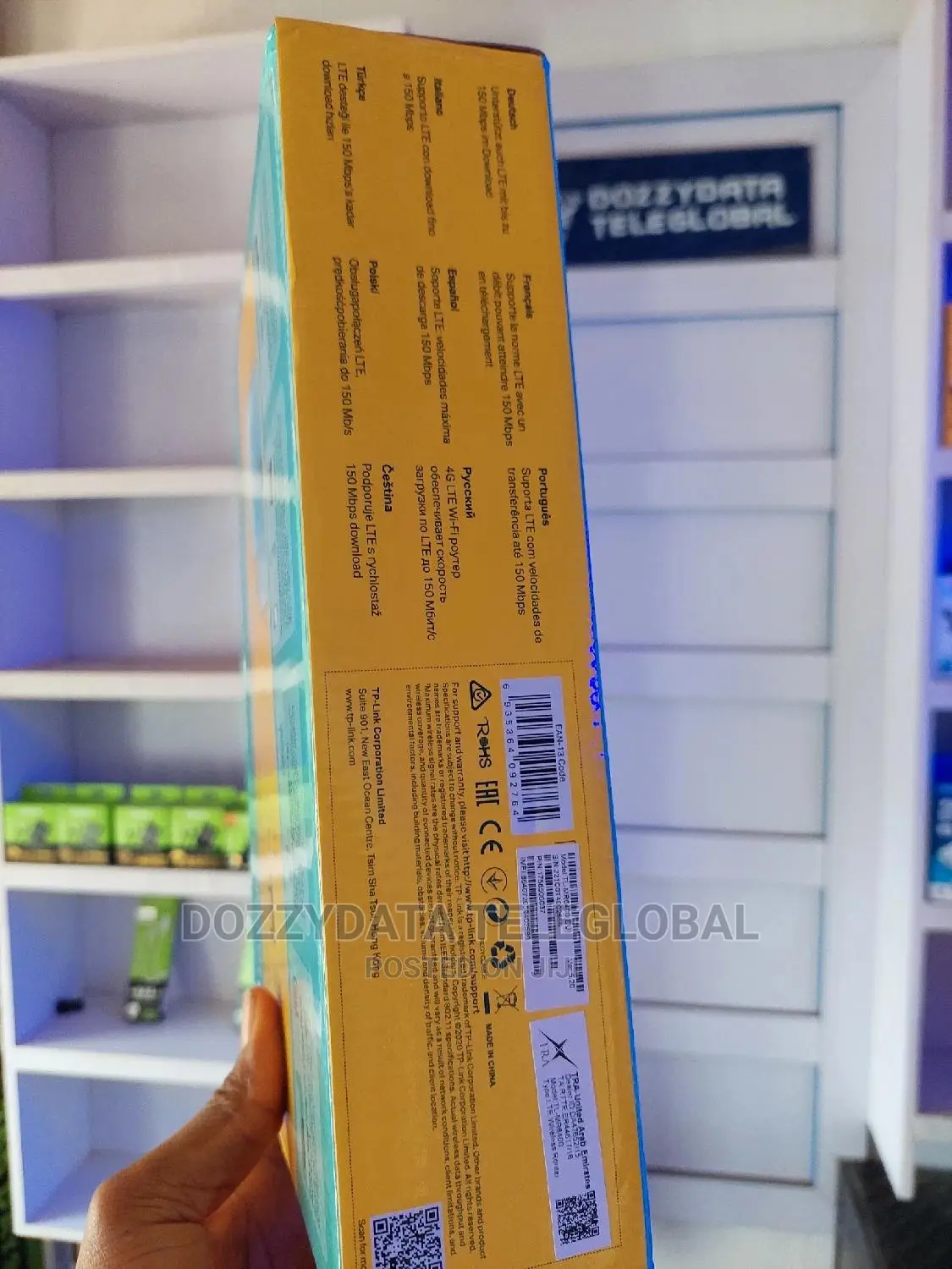 Tp-Link Wireless 4g Lte Router Tl-Mr6400 Wit Sim Card Slot