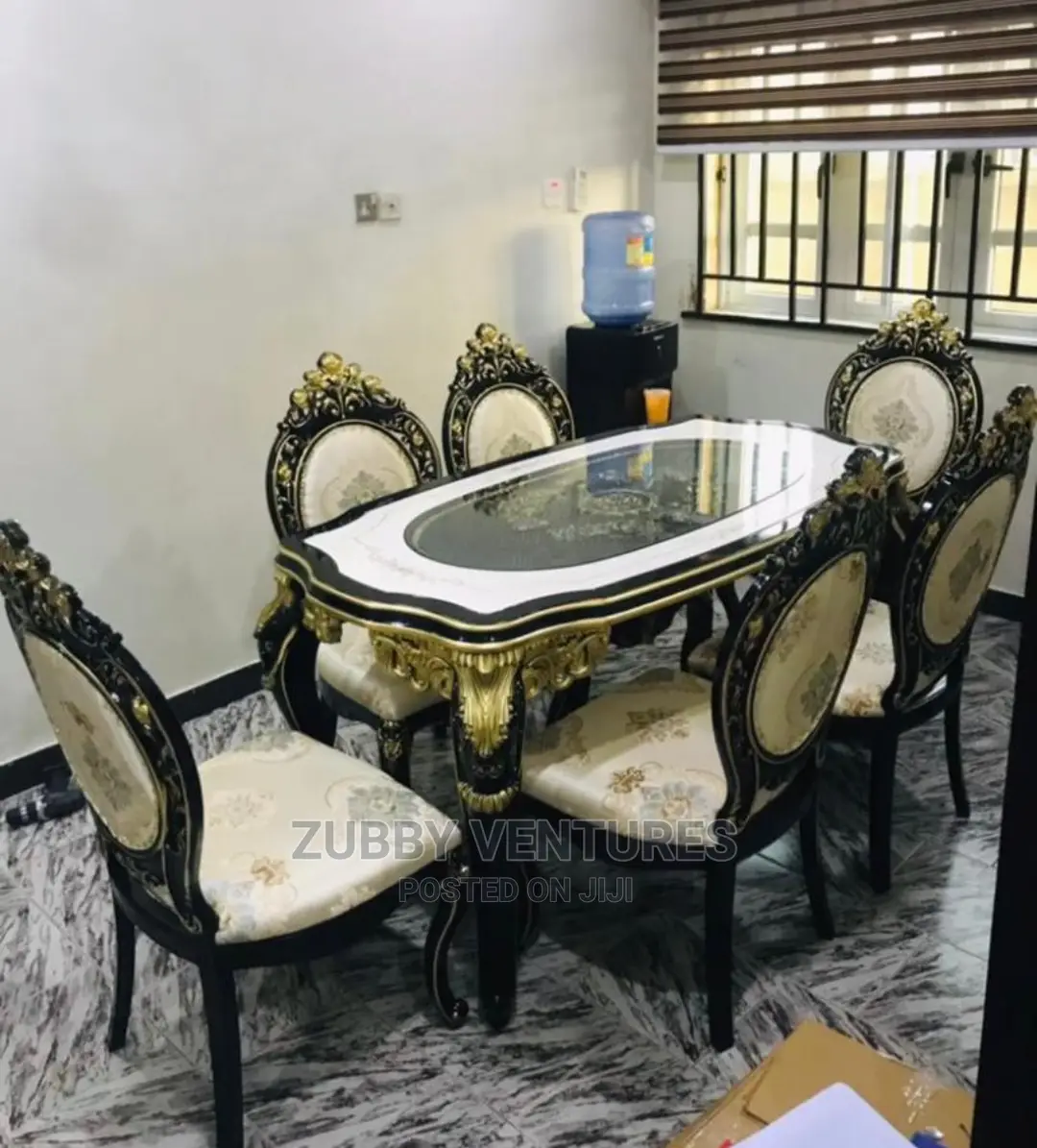 Brand New Quality and Imported Royal Dining With Six Chairs