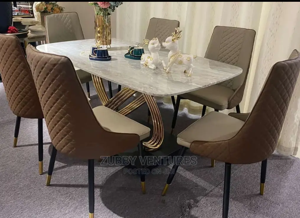 Brand New Quality and Imported Royal Dining With Six Chairs