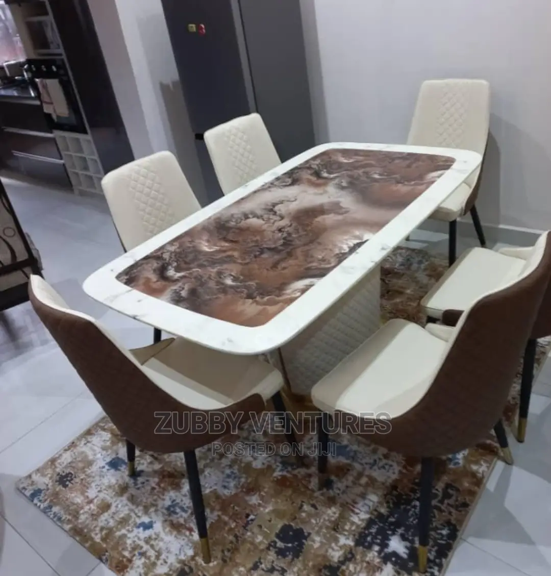 Brand New Quality and Imported Royal Dining With Six Chairs