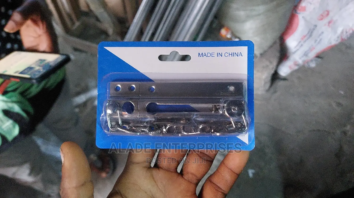 Safety Door Chain - Silver- Model P4008