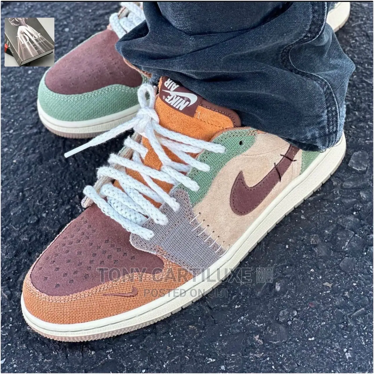 *Zion Williamson X AIR Jordan 1 Low ’VOODOO