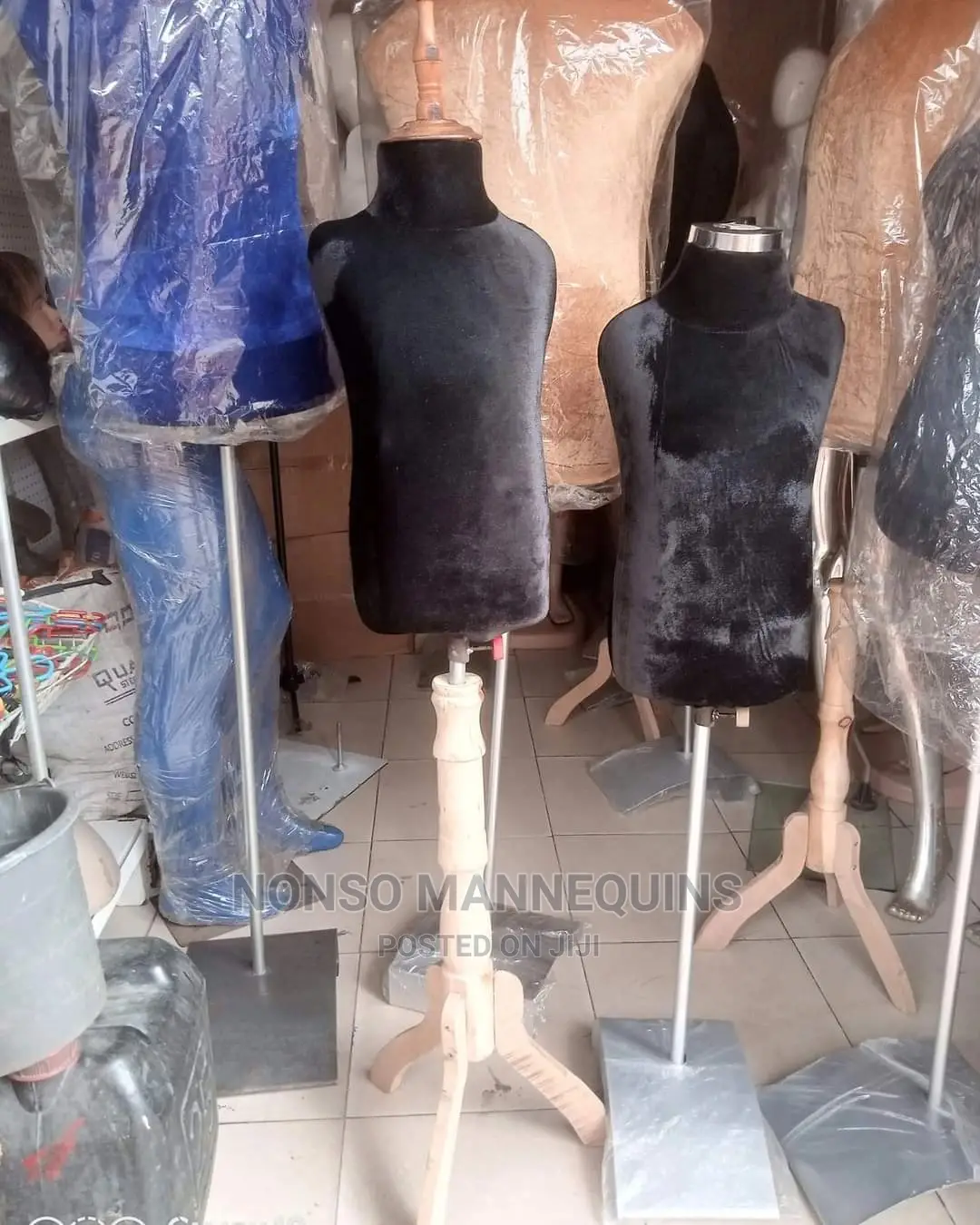 Kids Black Body Dressform