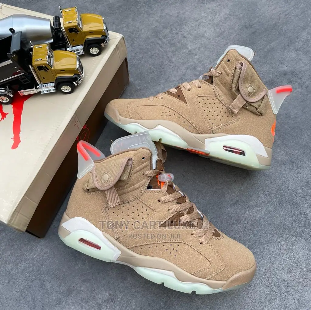 *Travis Scott X Air Jordan 6 « British Khak