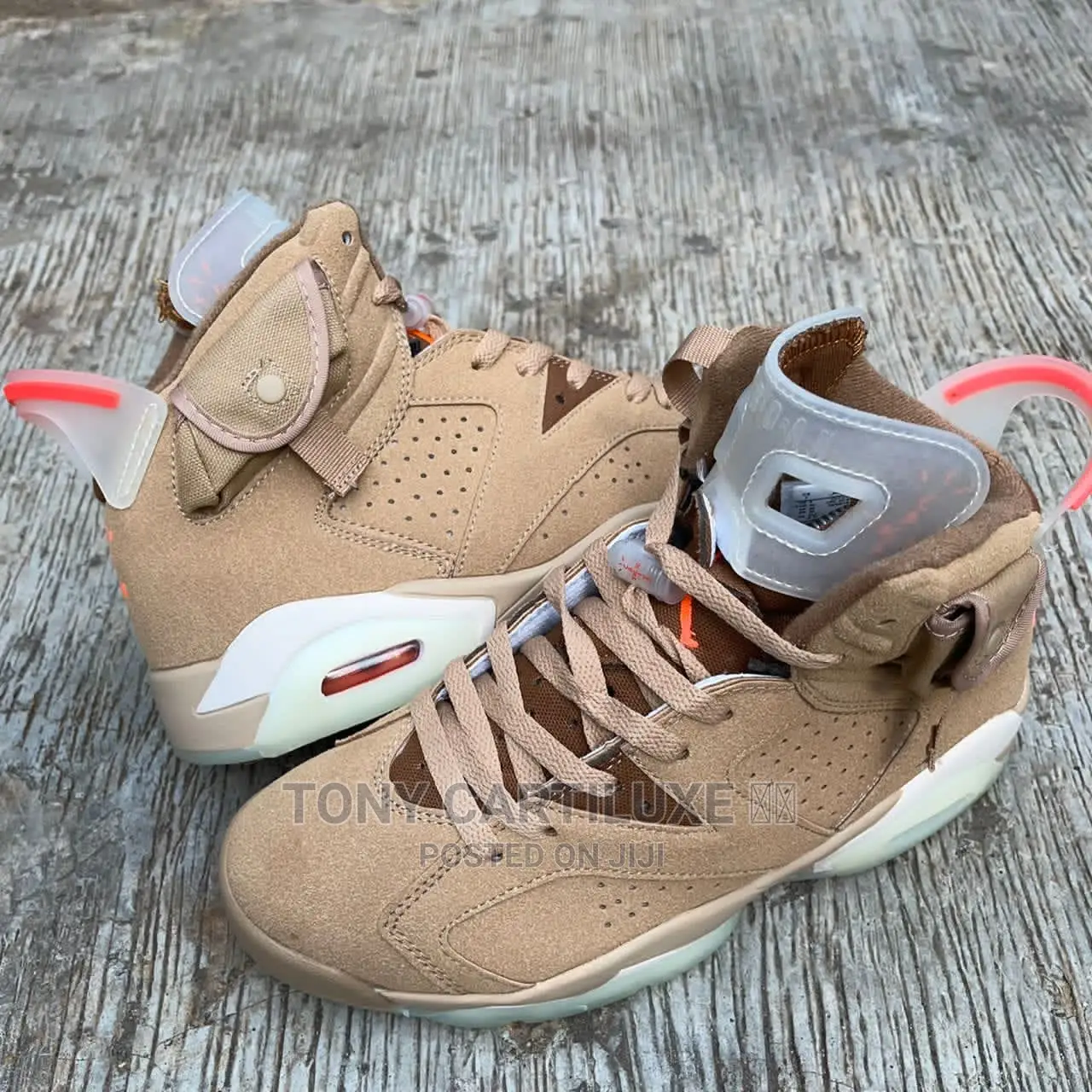 *Travis Scott X Air Jordan 6 « British Khak