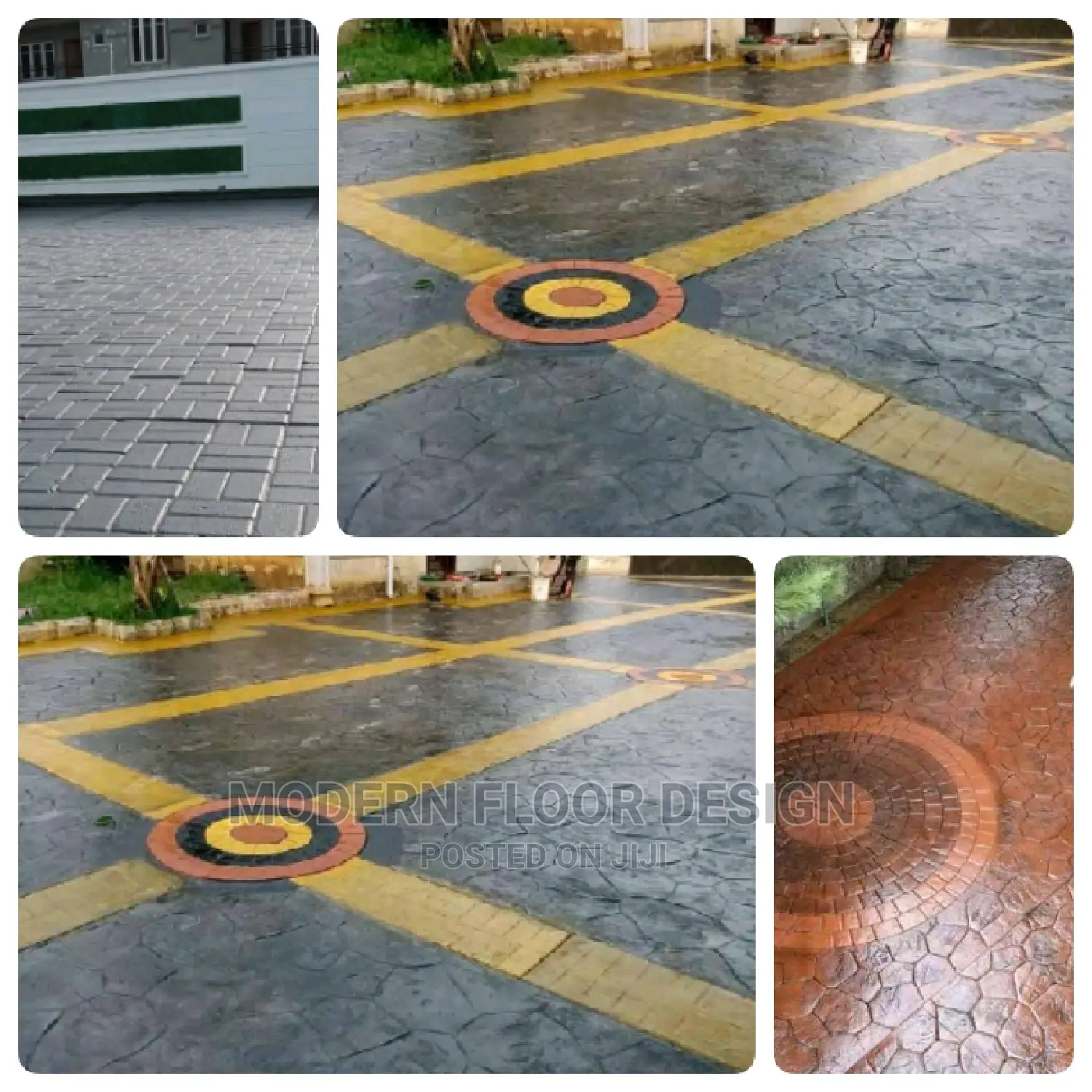 Confidentially Stamps Floor