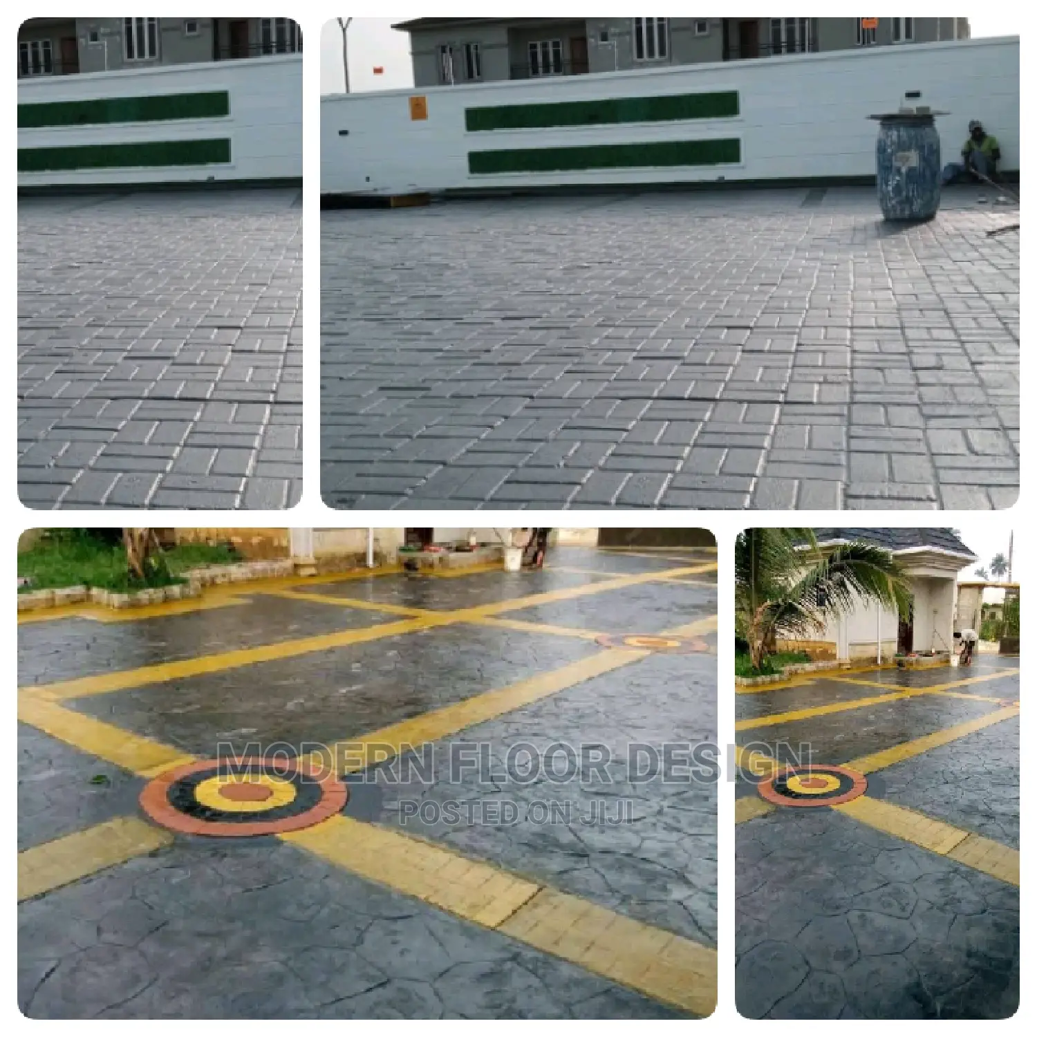 Confidentially Stamps Floor
