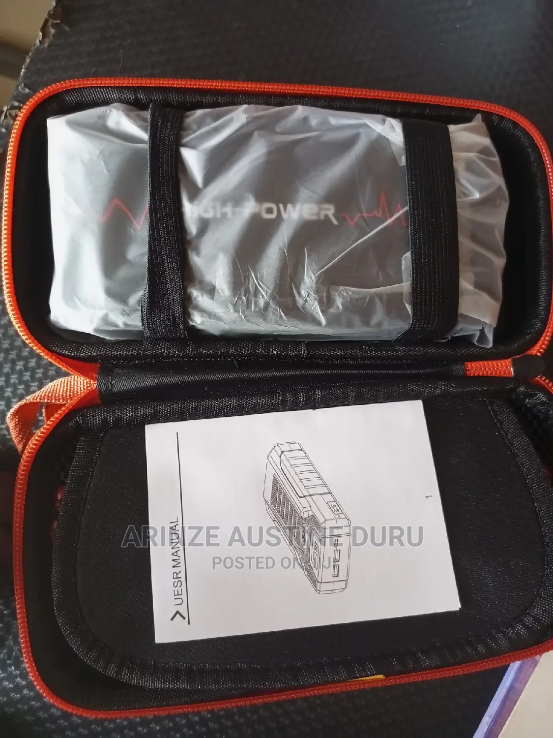 High Power Jump Start Power Bank