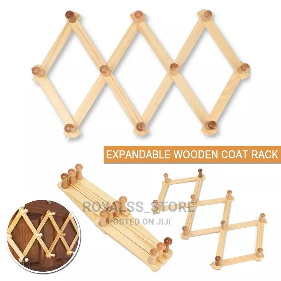 Expandable Wooden Multifunction Hanger