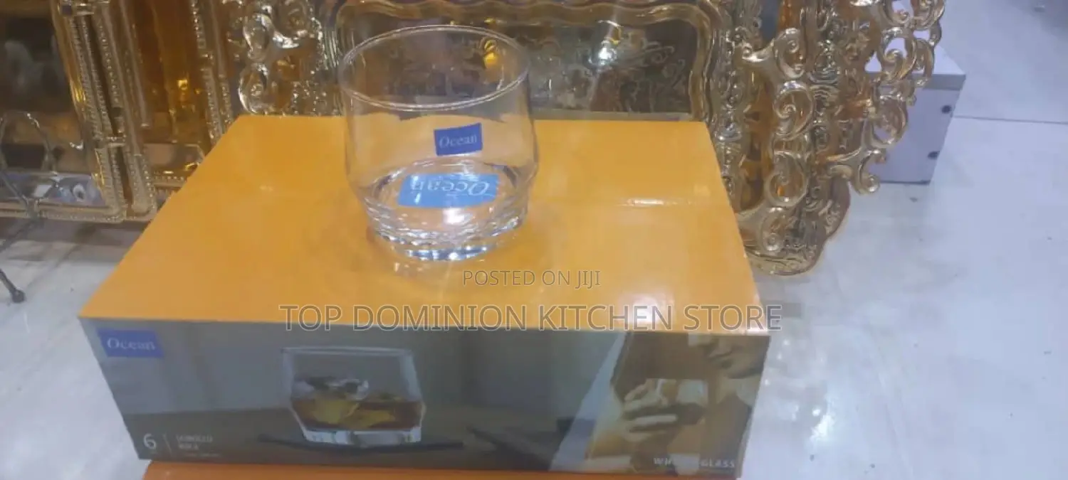 Ocean Whisky Glass Cup (6pcs in Pack)