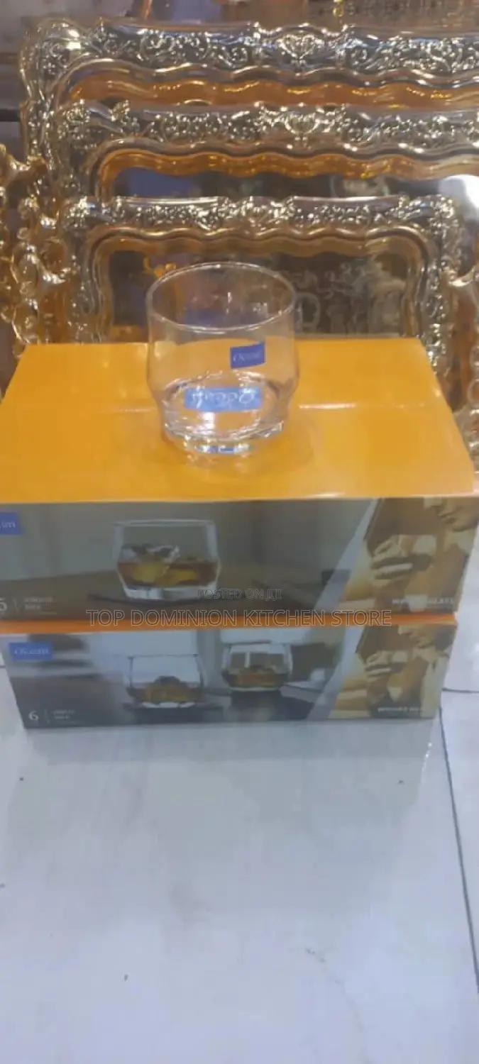 Ocean Whisky Glass Cup (6pcs in Pack)