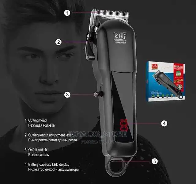 Kiki Newgain Professional Rechargeable Clipper