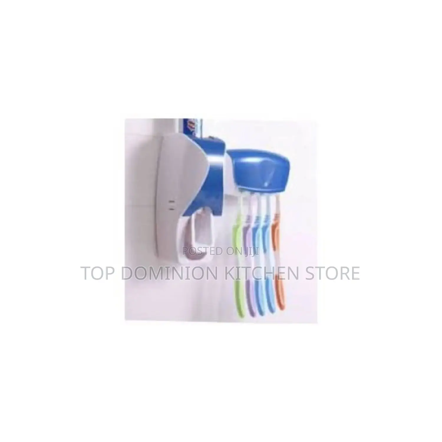 Toothpaste Dispenser and Brush Holder