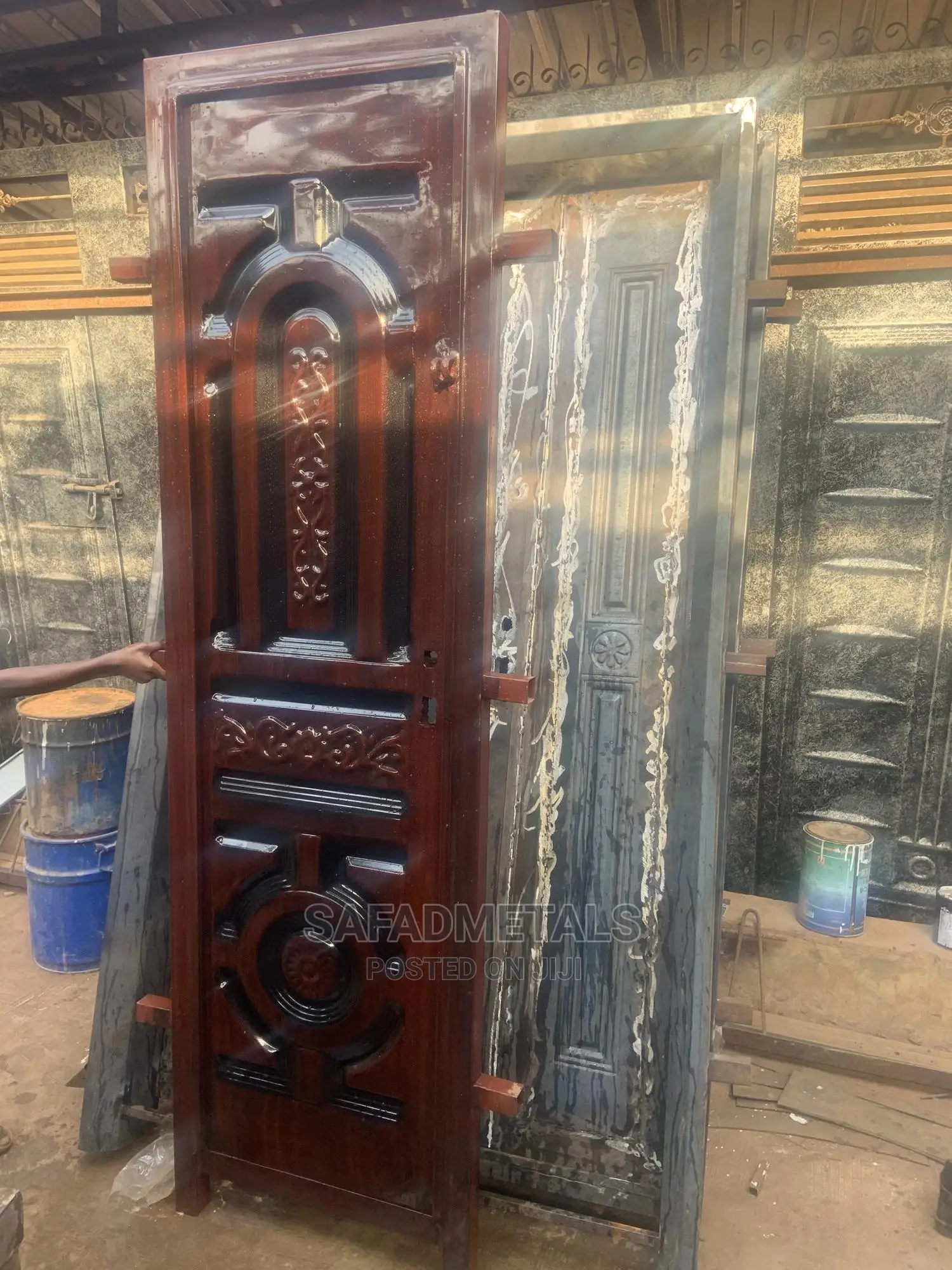 Toilet Double Panel Door
