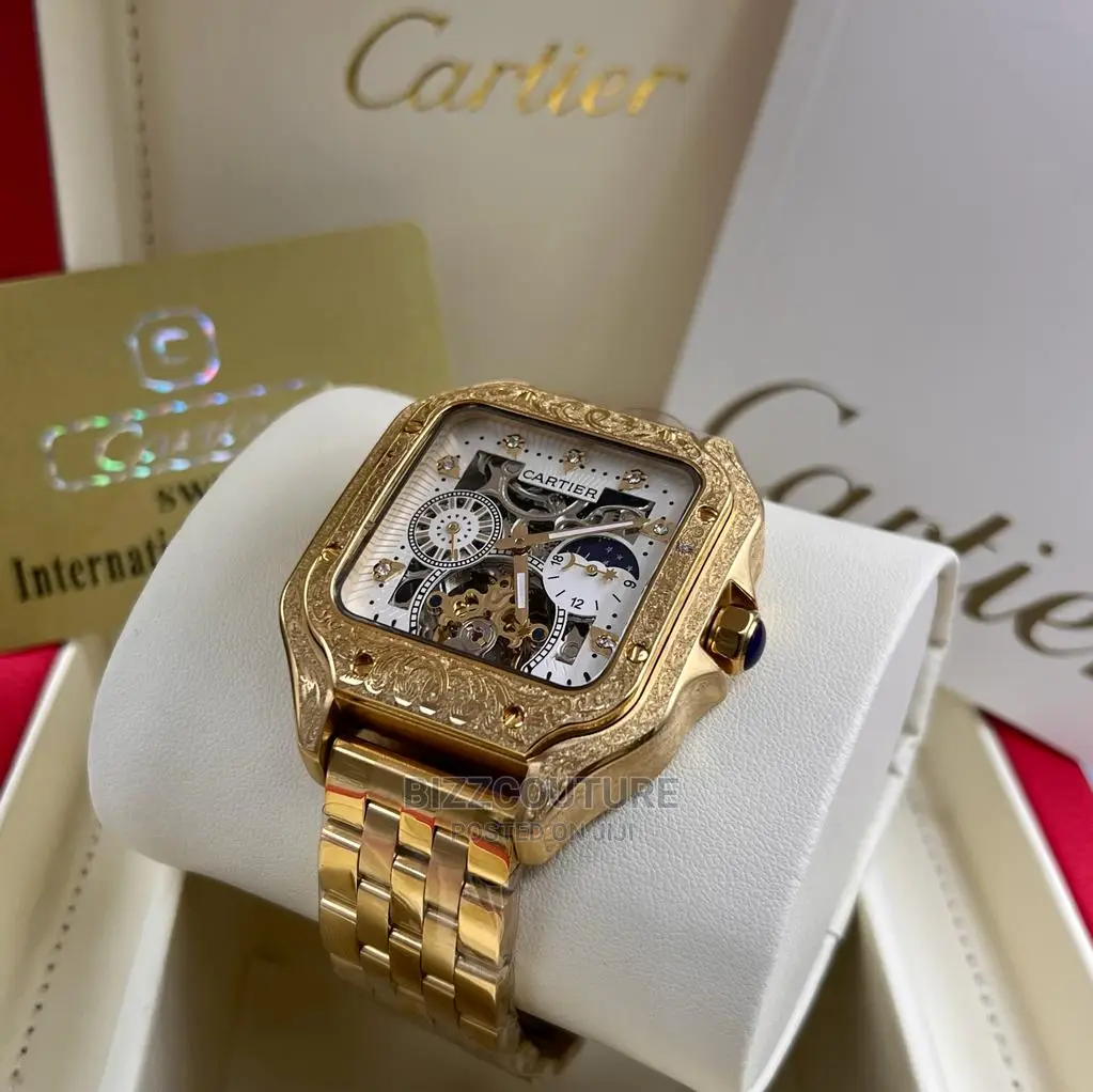 Original CARTIER Chain Machanical Watch Available in Store