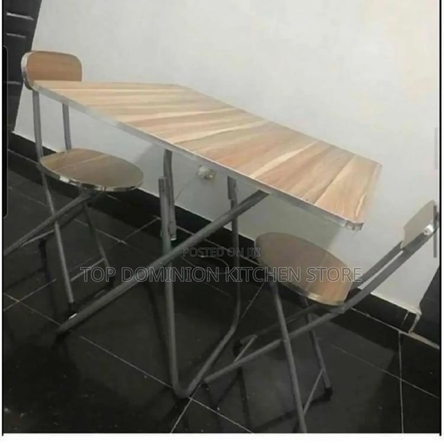 2 Foldable Chair and 1tabel