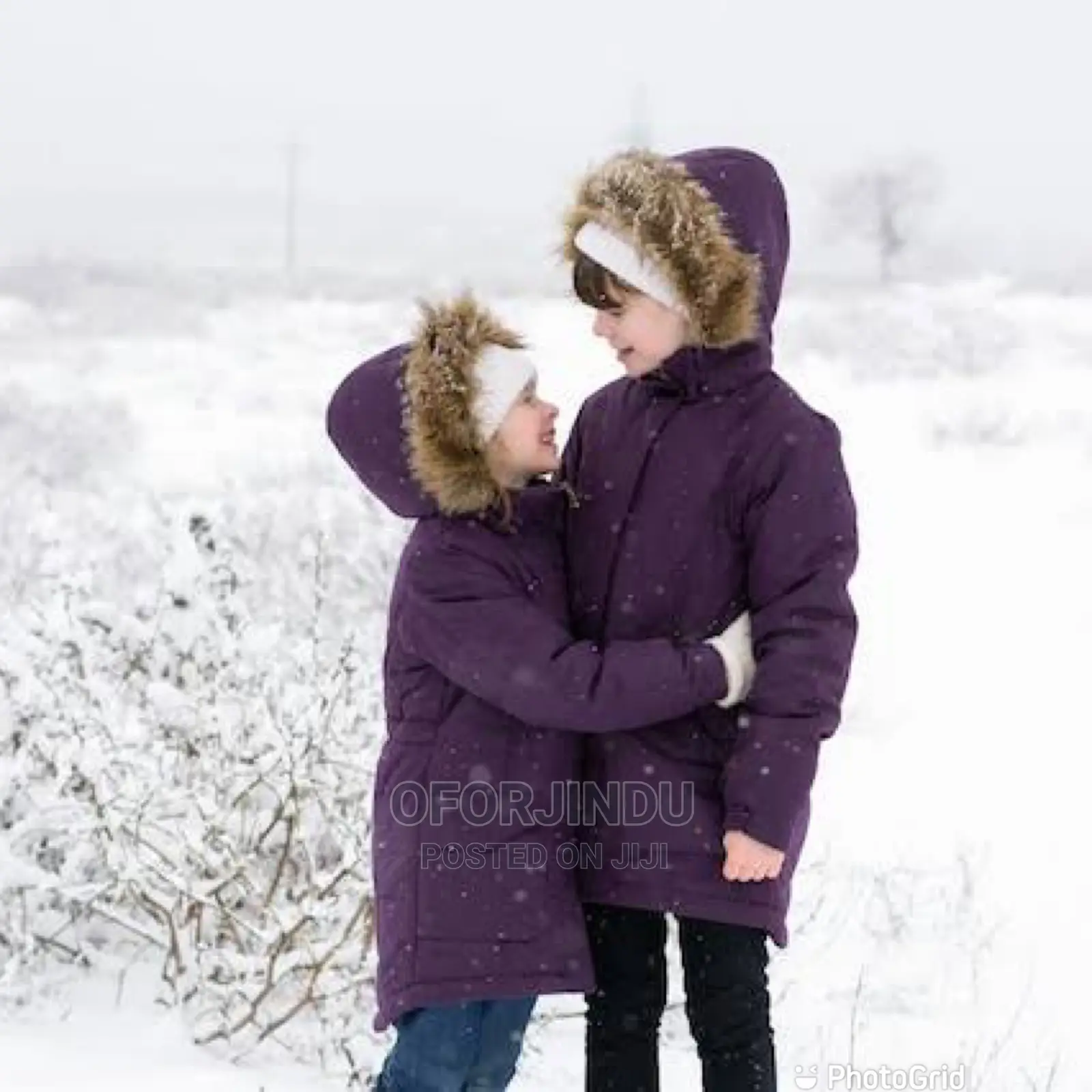 Children Winter Jacket Foreign Used Original