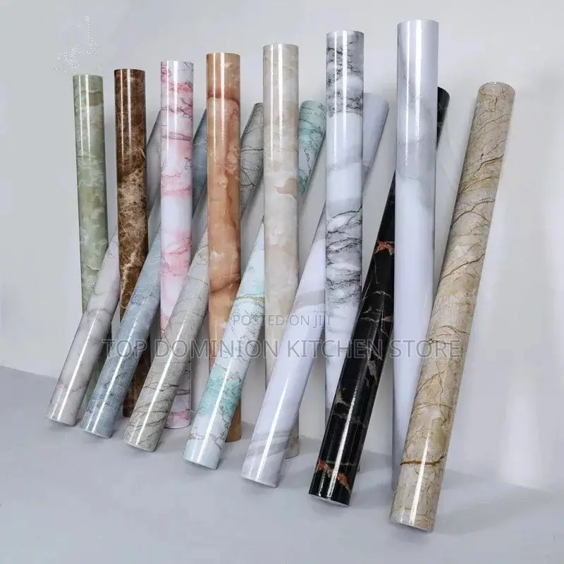 Waterproof and Oil Proof Marble Wallpaper Stickers