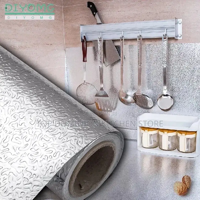 Silver Wallpaper Stickers