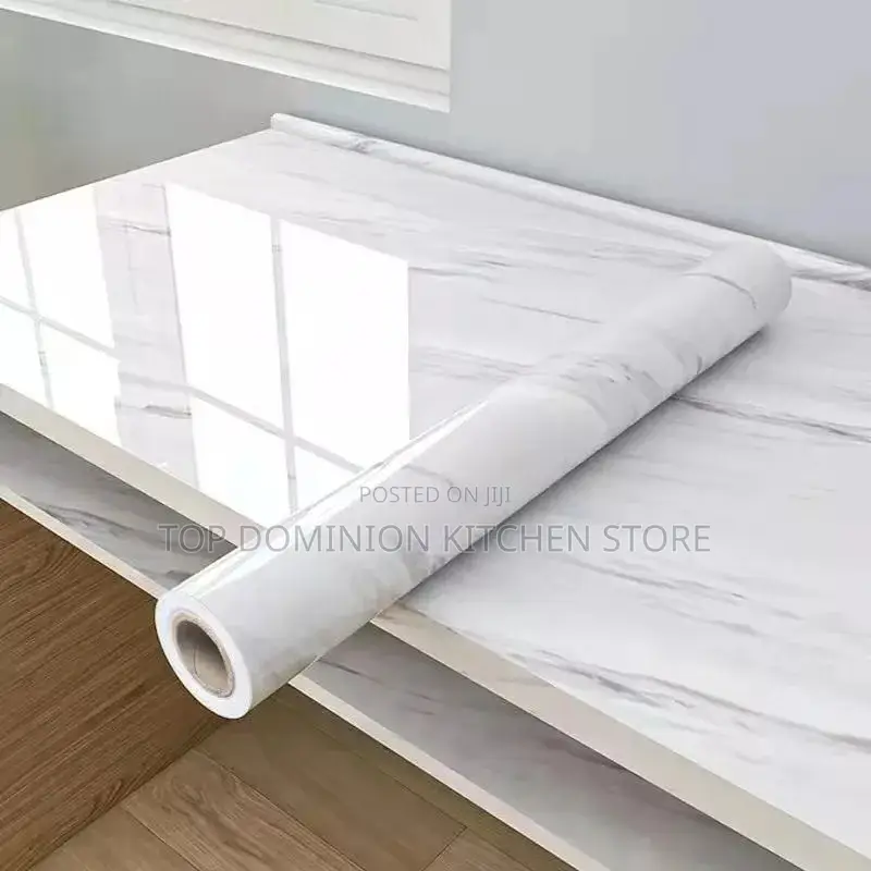 Marble White Wallpaper Stickers