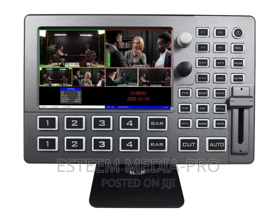 Devicewell Hds8101 5" FHD LCD-Screen Vidio Mixer Luma/Chroma