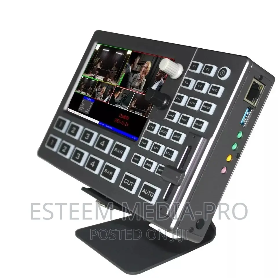 Devicewell Hds8101 5" FHD LCD-Screen Vidio Mixer Luma/Chroma