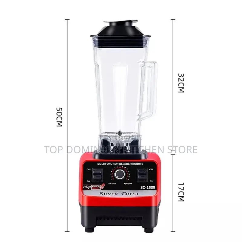 4500w Heavy Duty Commercial Blender (2in 1)