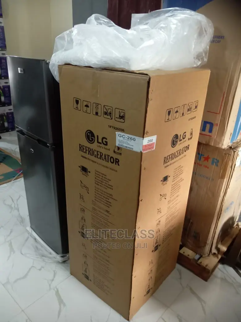 LG 260 Refrigerator Top Freezer- Brand New