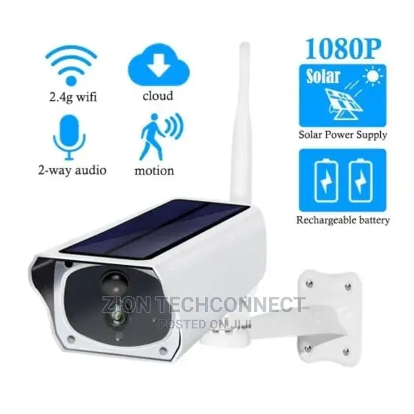 Low Power Wifi Solar Camera for Outdoor Surveillance