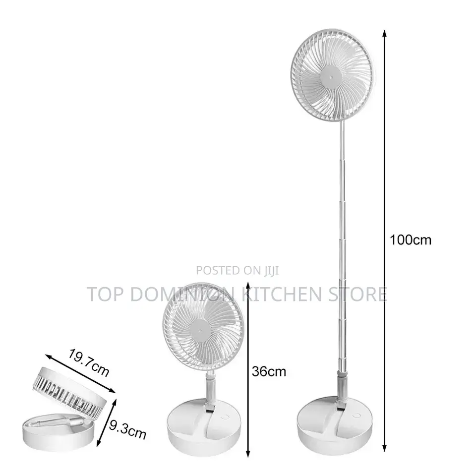 Rechargable Foldable Fan