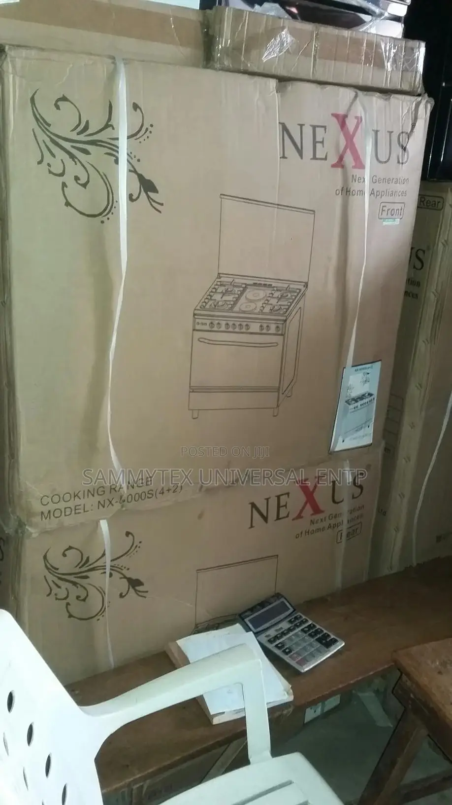 New Nexus Gas Cooker With 2years Warranty and Save Delivery