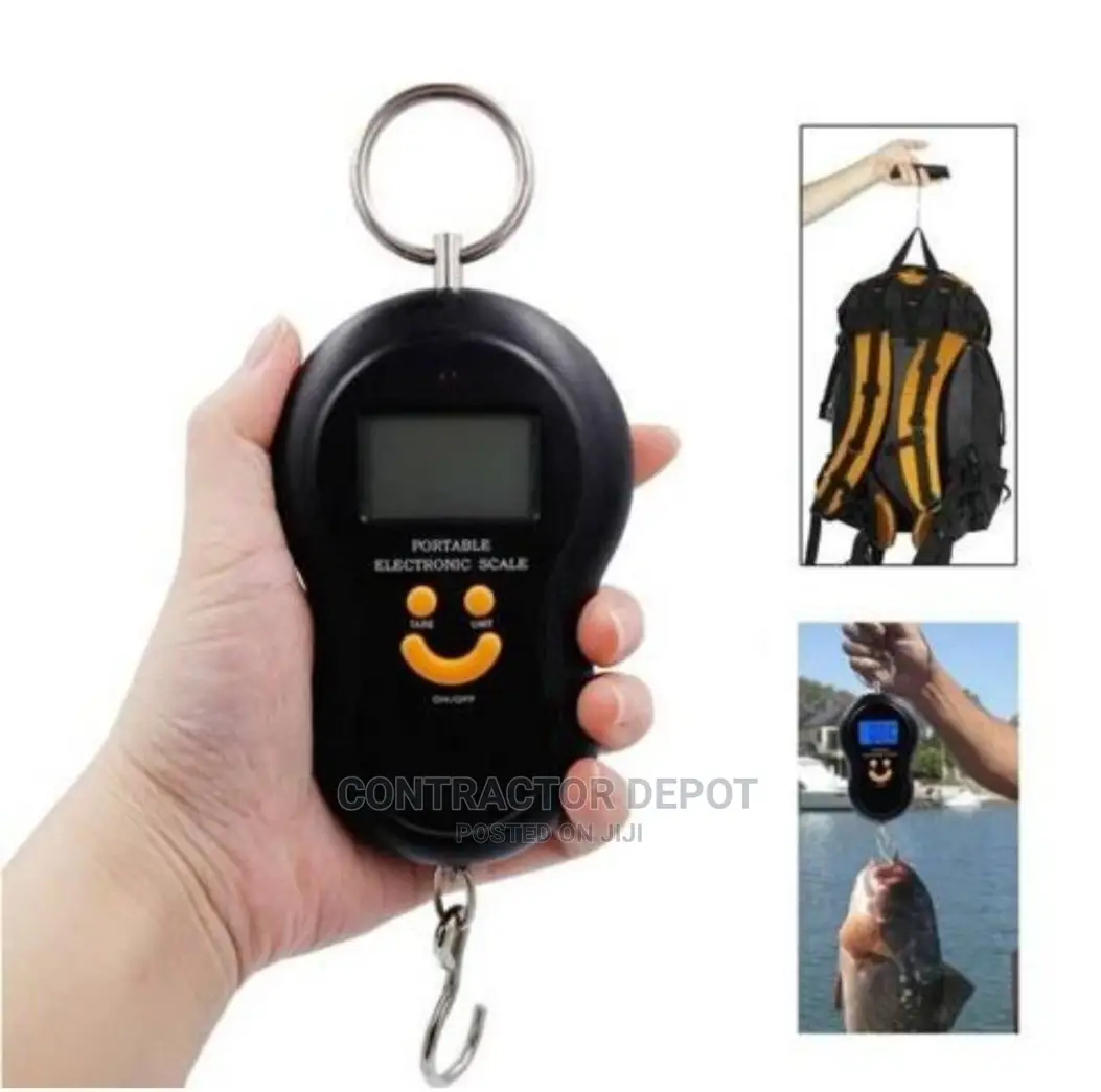 Plastic Smiley Portable Electronic Scale, Capacity: 50kg
