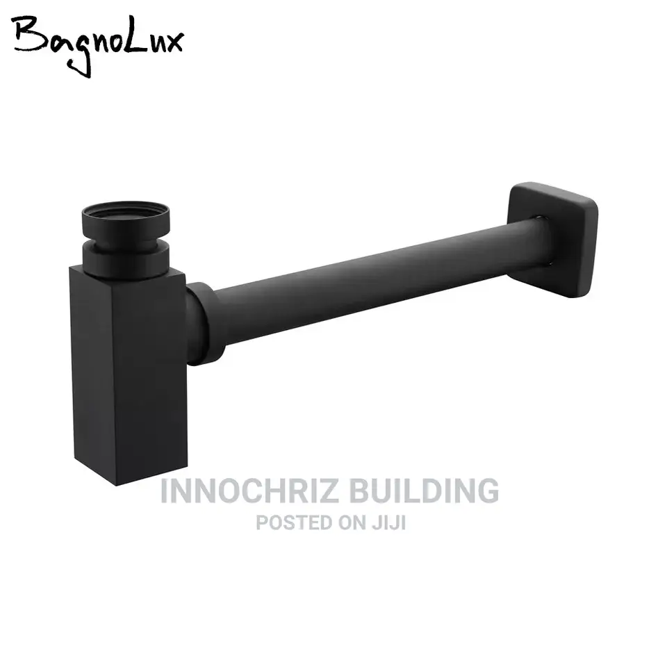 Black Square Bottle Trap