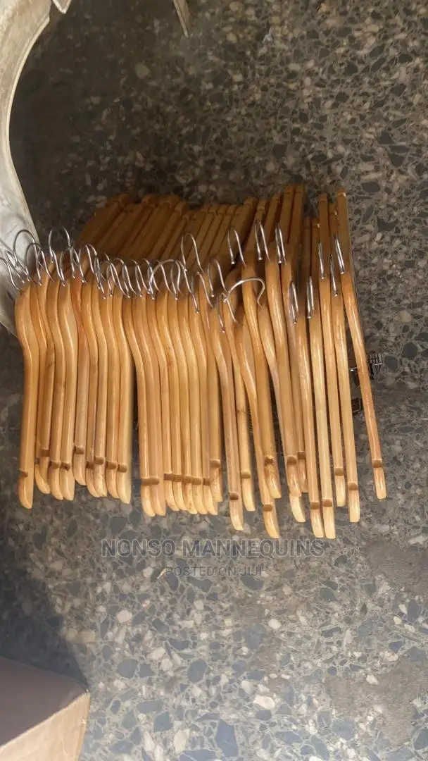 Very Neat Brand New Wooden Clip Hangers