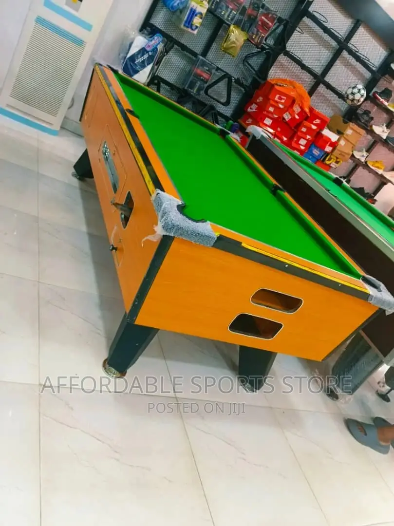 7ft Best Coin Snooker With Accessories and 30 Coins