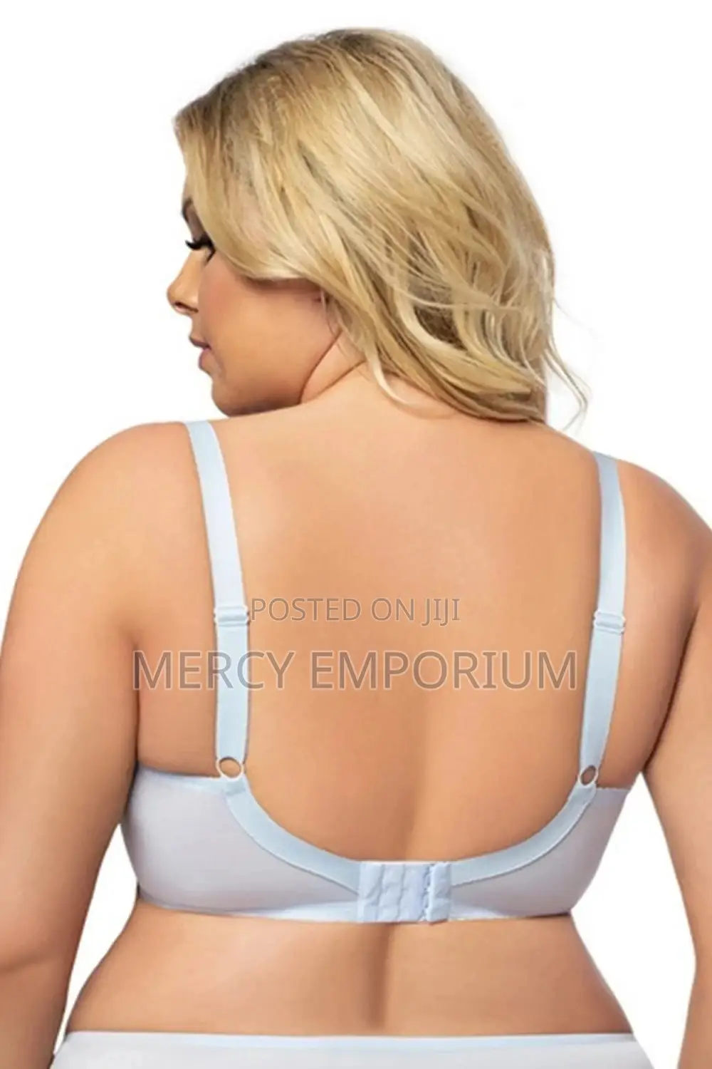 Non Paded Balconette Bra Blue . Full Breast Bra Size 40F