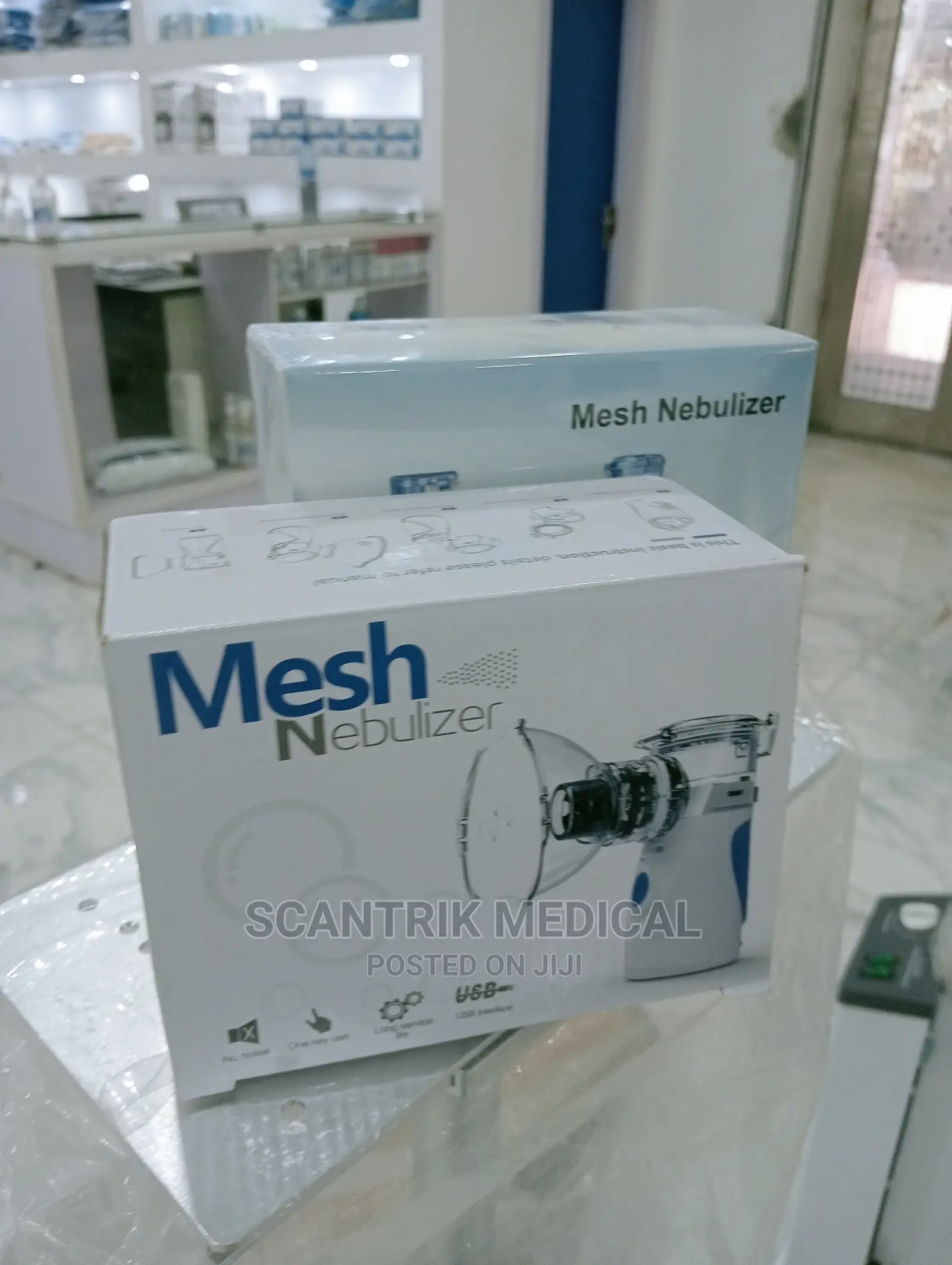 Medical Mesh Nebulizer Breathing Machine