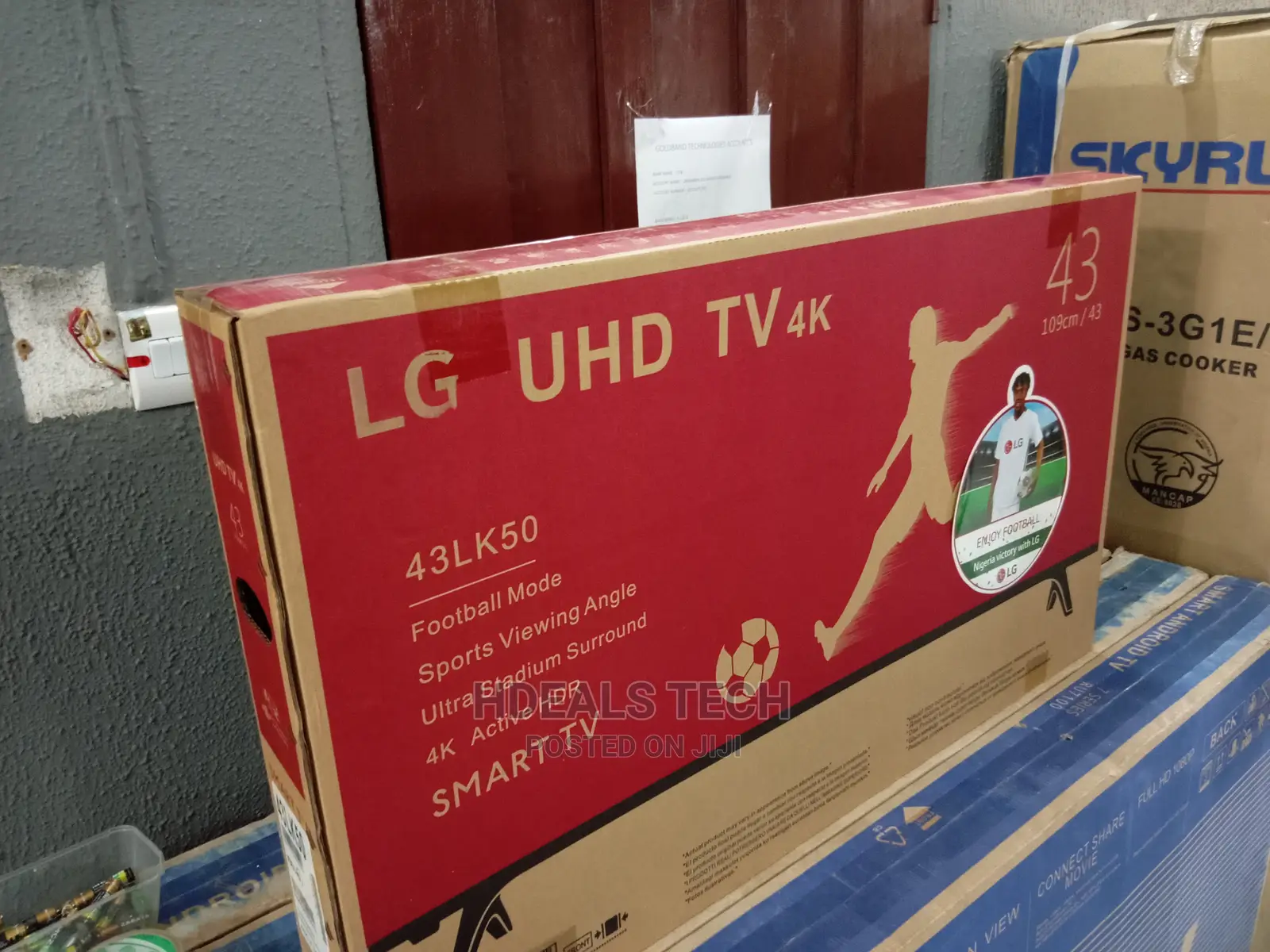 LG 43-Inch Unique Full HD Uhd Smart Tv; 43lk50.