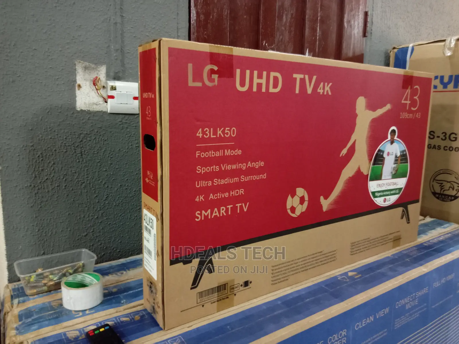 LG 43-Inch Classic Smart TV, Full HD UHD Edition;