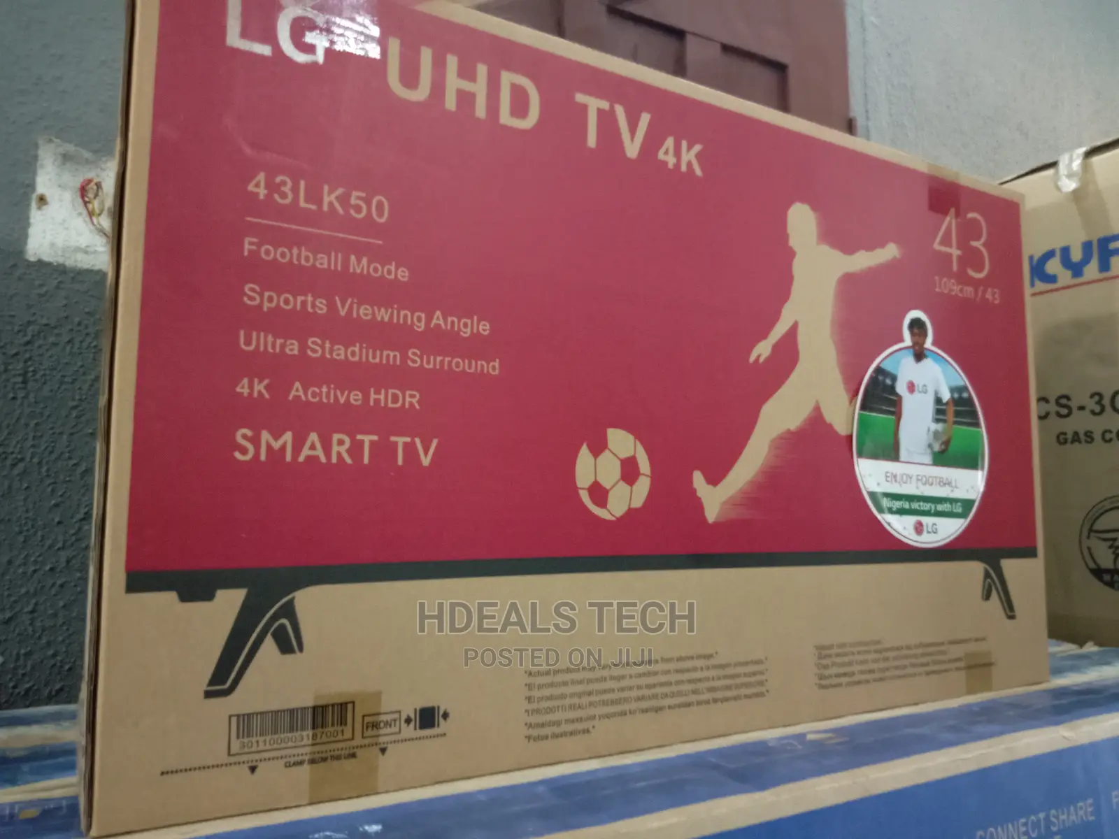 LG 43-Inch Classic Smart TV, Full HD UHD Edition;
