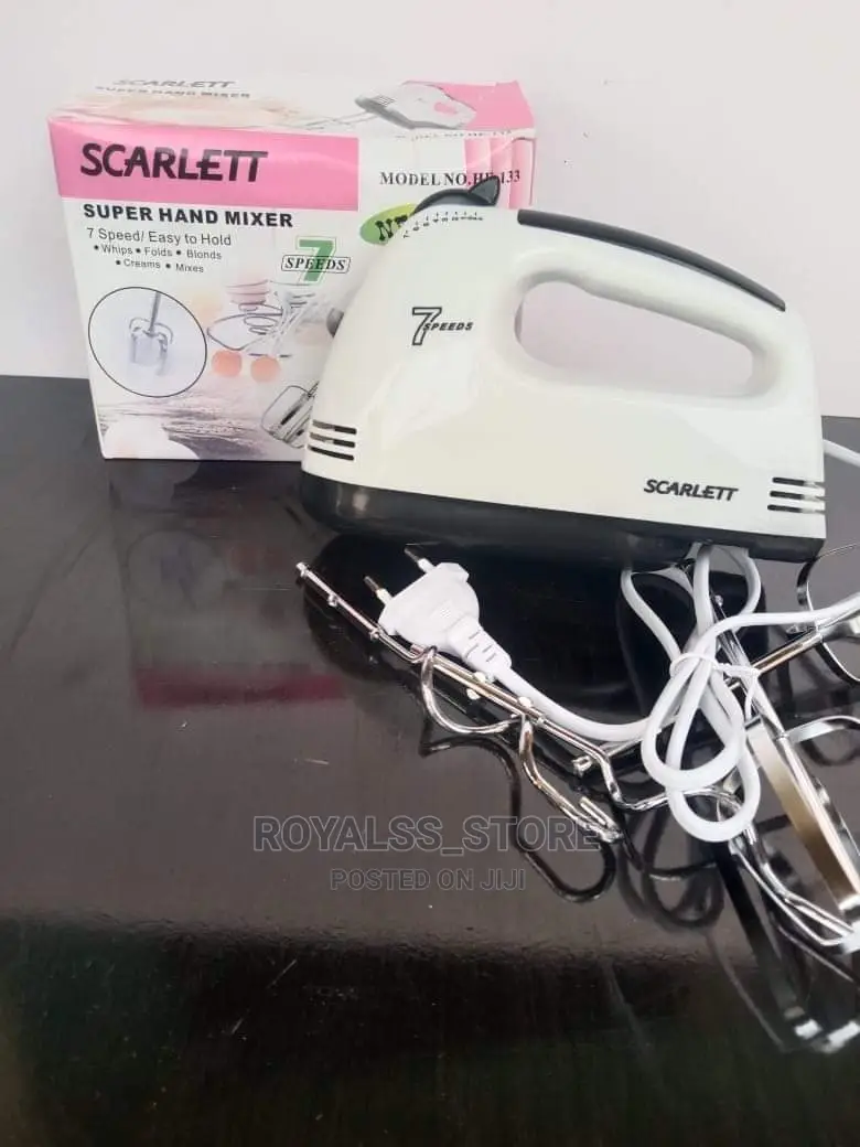7 Speed Scarlet Super Hand Mixer