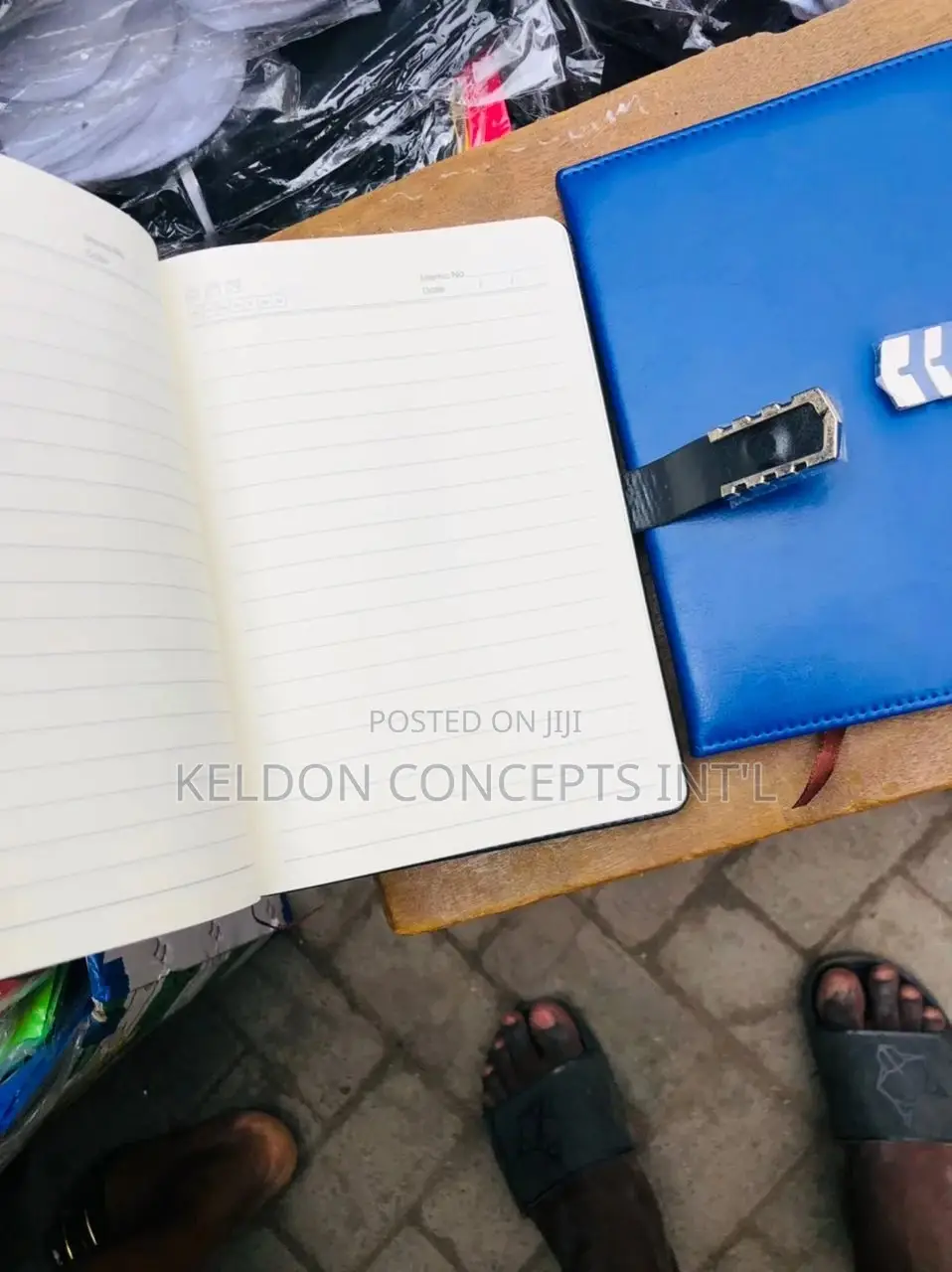 Buckle Business Notebook MOQ: 2499