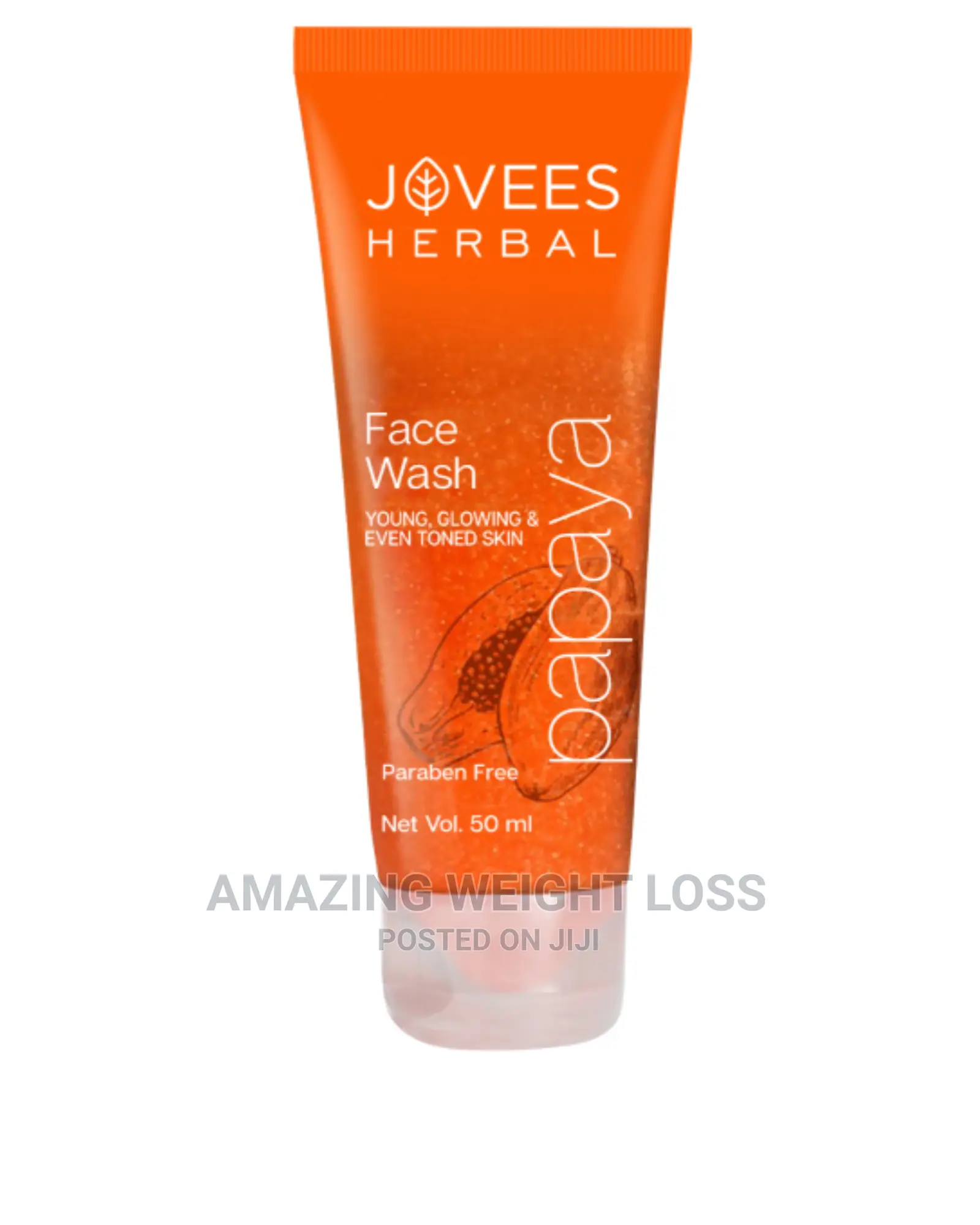 Jovees Herbal Papaya Face Wash, Deep Moisturizing Facewa
