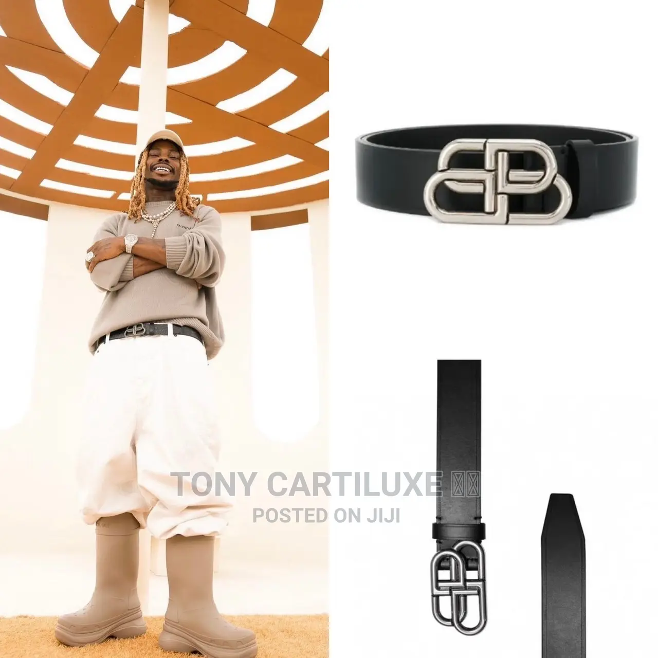 Balenciaga Belts Now Available